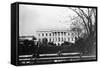 The White House-null-Framed Stretched Canvas