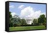 The White House-chrishowey-Framed Stretched Canvas