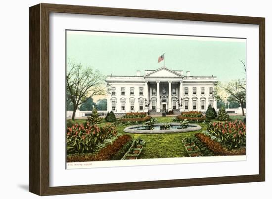 The White House-null-Framed Art Print