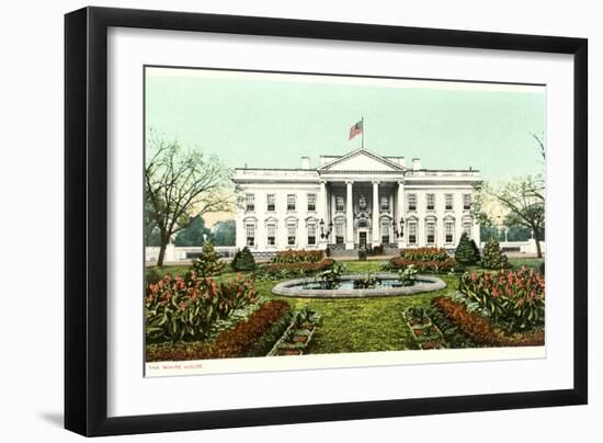 The White House-null-Framed Art Print