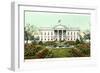 The White House-null-Framed Art Print