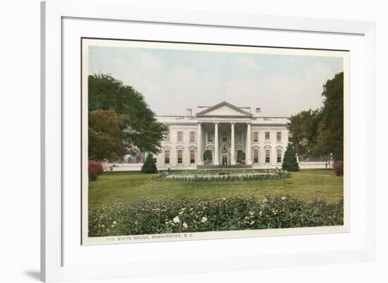 The White House-null-Framed Art Print