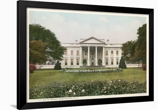 The White House-null-Framed Art Print