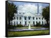 The White House-Daniel Patrick Kessler-Framed Stretched Canvas