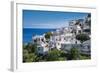 The White Houses of the Town of Lindos, Rhodes, Dodecanese Islands, Greek Islands, Greece, Europe-Michael Runkel-Framed Photographic Print