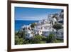 The White Houses of the Town of Lindos, Rhodes, Dodecanese Islands, Greek Islands, Greece, Europe-Michael Runkel-Framed Photographic Print