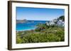 The White Houses of the Town of Lindos, Rhodes, Dodecanese Islands, Greek Islands, Greece, Europe-Michael Runkel-Framed Photographic Print