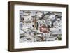 The White Houses of the Town of Lindos, Rhodes, Dodecanese Islands, Greek Islands, Greece, Europe-Michael Runkel-Framed Photographic Print