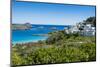 The White Houses of the Town of Lindos, Rhodes, Dodecanese Islands, Greek Islands, Greece, Europe-Michael Runkel-Mounted Photographic Print