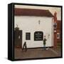 The White Lion, Baldock-Chris Ross Williamson-Framed Stretched Canvas