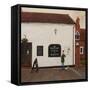 The White Lion, Baldock-Chris Ross Williamson-Framed Stretched Canvas