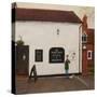 The White Lion, Baldock-Chris Ross Williamson-Stretched Canvas