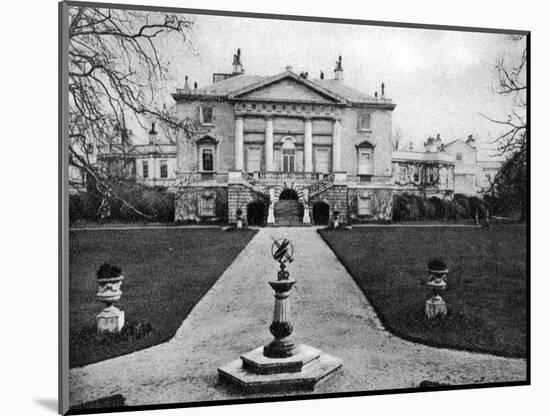 The White Lodge in Richmond Park, London, 1926-1927-Joel-Mounted Giclee Print