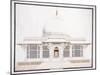 The White Marble Tomb of Seliem Chistie, C. 1815 (Pencil, Pen and Ink, W/C)-null-Mounted Giclee Print