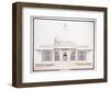 The White Marble Tomb of Seliem Chistie, C. 1815 (Pencil, Pen and Ink, W/C)-null-Framed Giclee Print