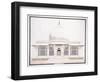 The White Marble Tomb of Seliem Chistie, C. 1815 (Pencil, Pen and Ink, W/C)-null-Framed Giclee Print