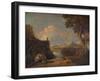 'The White Monk', c1765, (1938)-Richard Wilson-Framed Giclee Print