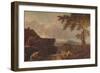 'The White Monk II', c1775, (1938)-Richard Wilson-Framed Premium Giclee Print