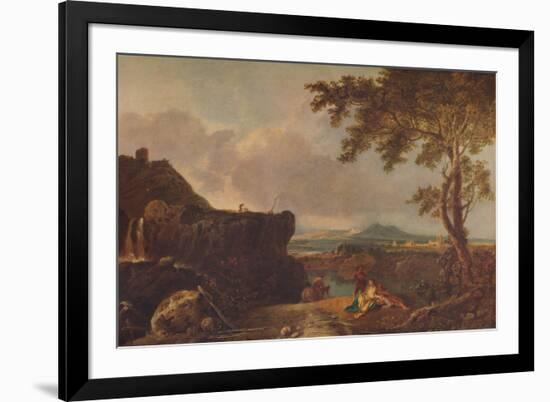 'The White Monk II', c1775, (1938)-Richard Wilson-Framed Giclee Print