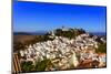 The White Moorish Hilltop Village of Casares, known as a "pueblo blanco" because of the whitewas...-Panoramic Images-Mounted Photographic Print