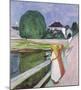 The White Night, 1903-Edvard Munch-Mounted Premium Giclee Print