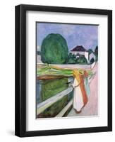 The White Night, 1903-Edvard Munch-Framed Giclee Print