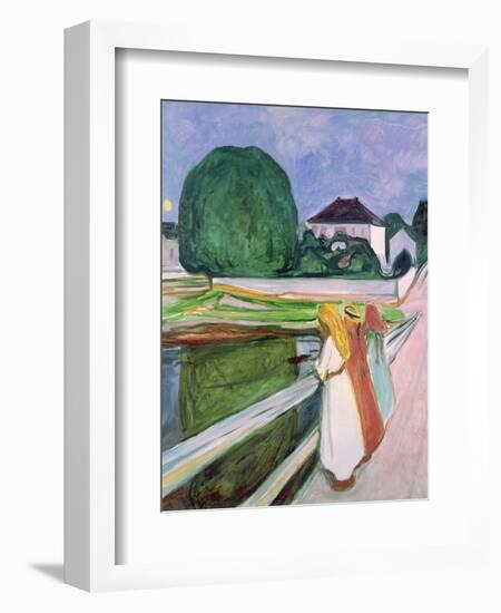 The White Night, 1903-Edvard Munch-Framed Giclee Print