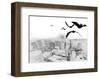 The White Night-Rosa Mesa-Framed Art Print