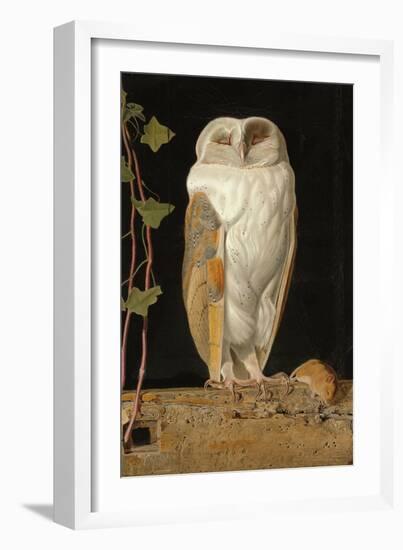 The White Owl, 1856-William J. Webbe-Framed Giclee Print