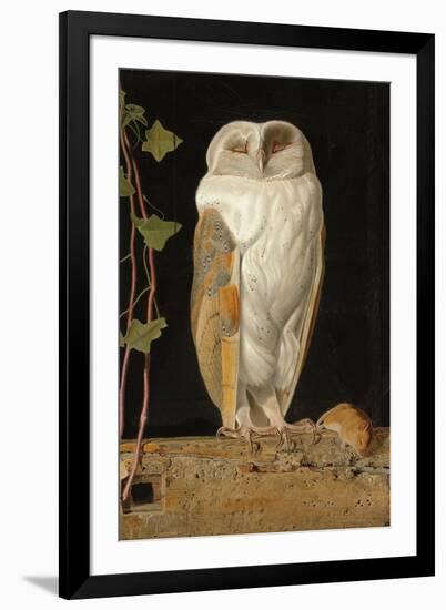 The White Owl, 1856-William J. Webbe-Framed Giclee Print