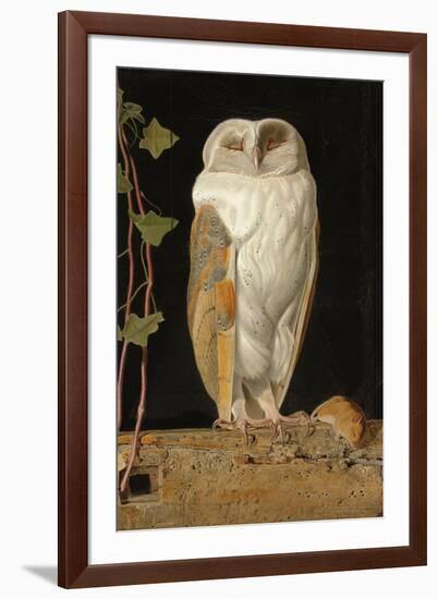 The White Owl, 1856-William J. Webbe-Framed Giclee Print