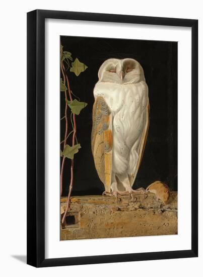 The White Owl, 1856-William J. Webbe-Framed Premium Giclee Print
