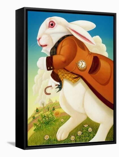 The White Rabbit, 2003-Frances Broomfield-Framed Stretched Canvas