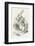 The White Rabbit Checks His Watch-John Tenniel-Framed Photographic Print