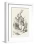 The White Rabbit Checks His Watch-John Tenniel-Framed Photographic Print