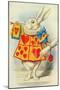 The White Rabbit, Illustration from Alice in Wonderland by Lewis Carroll-John Tenniel-Mounted Premium Giclee Print