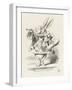 The White Rabbit in Herald's Costume-John Tenniel-Framed Photographic Print