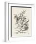 The White Rabbit in Herald's Costume-John Tenniel-Framed Premium Photographic Print