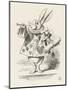 The White Rabbit in Herald's Costume-John Tenniel-Mounted Photographic Print