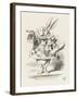 The White Rabbit in Herald's Costume-John Tenniel-Framed Photographic Print