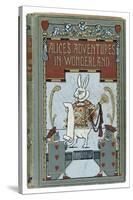 The White Rabbit is Featured on the Cover of the 1908 Edition Published by John Lane Bodley Head-W.h. Walker-Stretched Canvas