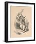 'The White Rabbit with a watch', 1889-John Tenniel-Framed Giclee Print