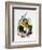 'The White Rabbit with a watch', 1889-John Tenniel-Framed Giclee Print