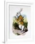 'The White Rabbit with a watch', 1889-John Tenniel-Framed Giclee Print