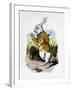 'The White Rabbit with a watch', 1889-John Tenniel-Framed Giclee Print