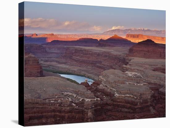 The White Rim Trail in Canyonlands National Park, Near Moab, Utah-Sergio Ballivian-Stretched Canvas