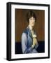 The White Rose (Portrait of a Lady), 1919-William Strang-Framed Giclee Print