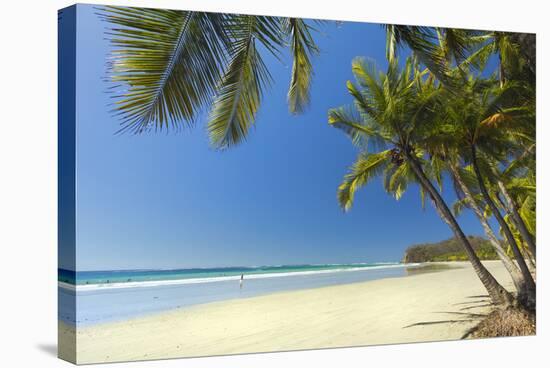 The White Sand Palm-Fringed Beach at This Laid-Back Village and Resort; Samara-Rob Francis-Stretched Canvas