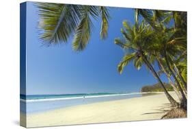 The White Sand Palm-Fringed Beach at This Laid-Back Village and Resort; Samara-Rob Francis-Stretched Canvas