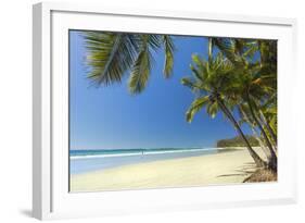 The White Sand Palm-Fringed Beach at This Laid-Back Village and Resort; Samara-Rob Francis-Framed Photographic Print